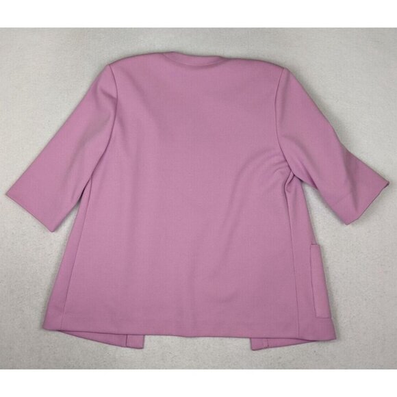 VINTAGE WOMEN'S LILAC LAVENDER PURPLE SKIRT SUIT - DEVON - SIZE 14 - Picture 7 of 14